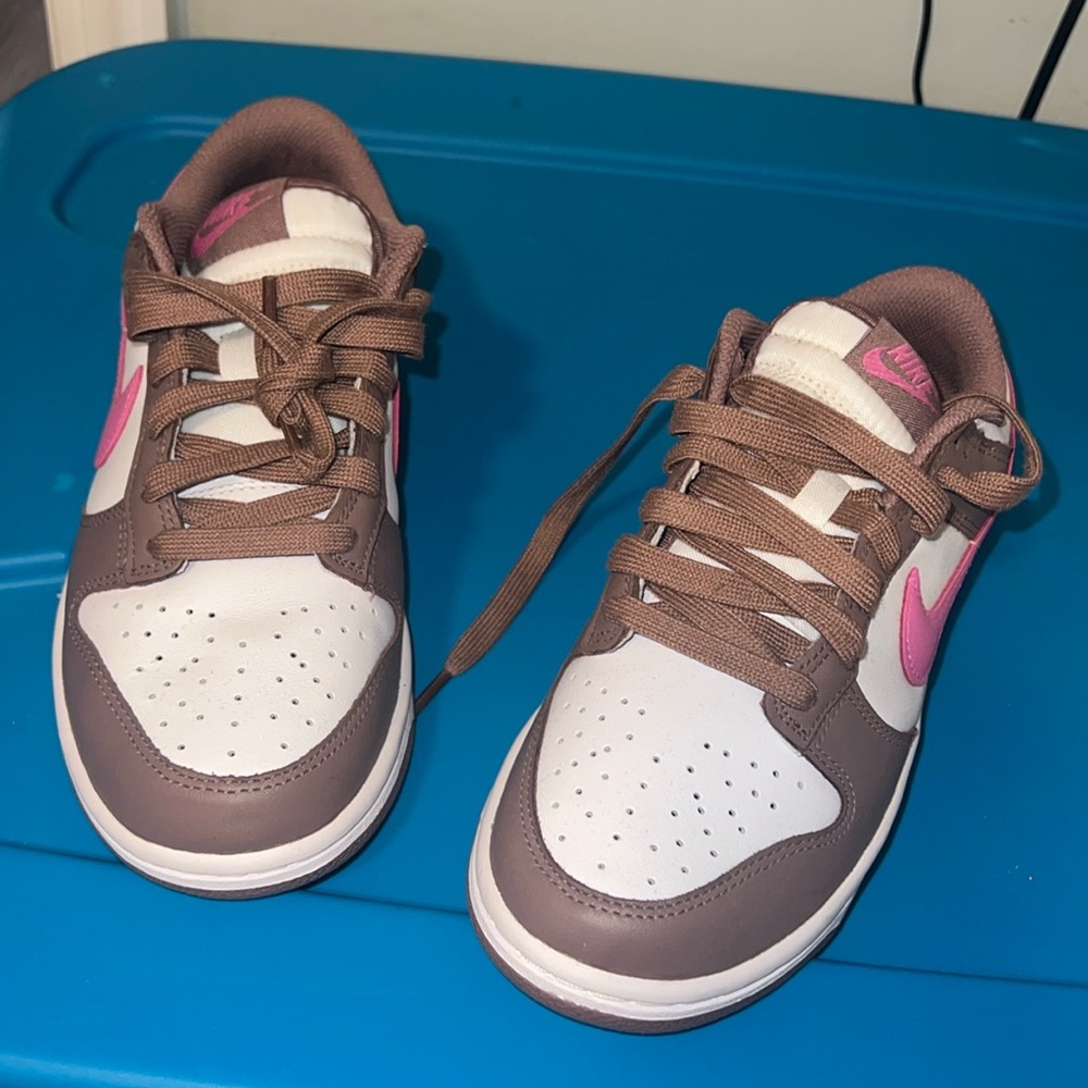 Brown & Pink Dunks